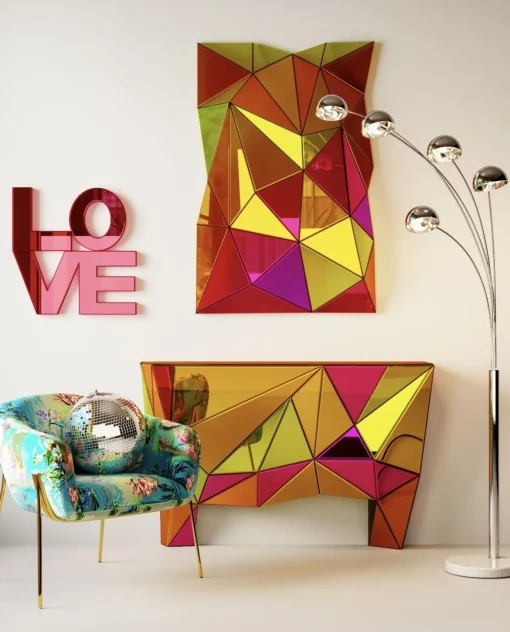 KARE Design Console Prisma Colore 127cm - KARE> Consolle Guardaroba