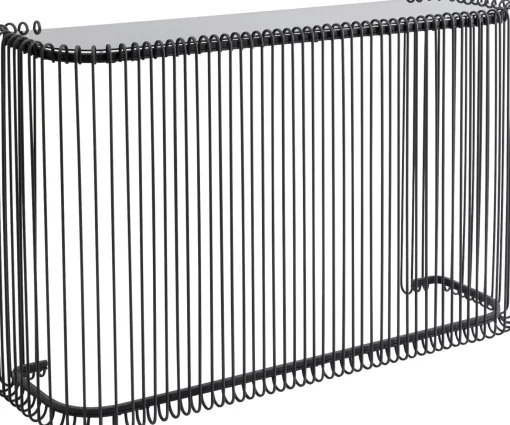 KARE Design Console Wire nero 142x89cm - KARE> Consolle Guardaroba