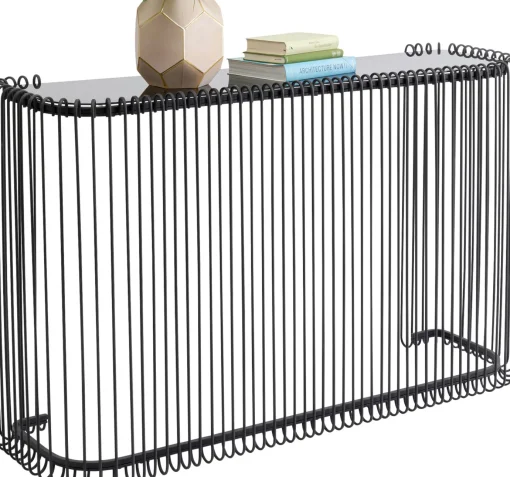 KARE Design Console Wire nero 142x89cm - KARE> Consolle Guardaroba