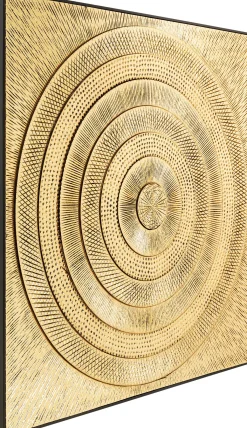 KARE Design Cornice decorativa Art Circle oro 120x120cm - KARE> Quadri