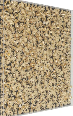 KARE Design Cornice decorativa Gold Flower 120x120 cm - KARE> Decorazioni Da Parete