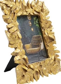 KARE Design Cornice oro Leaves 20x24cm - KARE></noscript> Portafoto