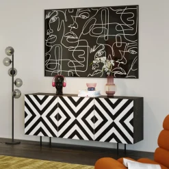 KARE Design Credenza Arctic 160x75cm - KARE></noscript> Credenze E Madie