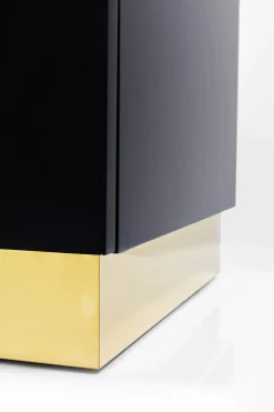 KARE Design Credenza Cracked nero oro 165x80cm - KARE></noscript> Credenze E Madie