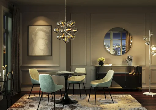 KARE Design Credenza Luxury push-up grigia - KARE> Credenze E Madie