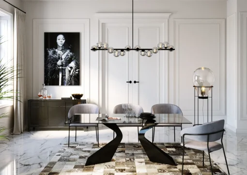 KARE Design Credenza Luxury push-up grigia - KARE> Credenze E Madie