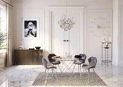 KARE Design Credenza Luxury push-up grigia - KARE></noscript> Credenze E Madie
