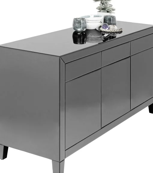 KARE Design Credenza Luxury push-up grigia - KARE> Credenze E Madie