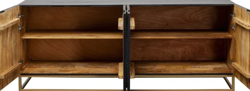 KARE Design Credenza Madeira scuro 177x75cm - KARE> Credenze E Madie