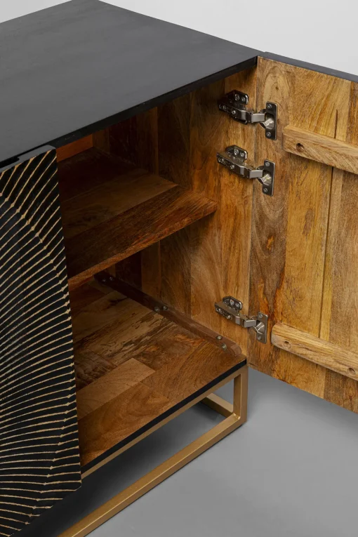 KARE Design Credenza Madeira scuro 177x75cm - KARE> Credenze E Madie