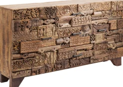 KARE Design Credenza Shanti Surprise Puzzle Naturale - KARE></noscript> Credenze E Madie