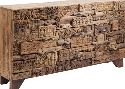 KARE Design Credenza Shanti Surprise Puzzle Naturale - KARE> Credenze E Madie