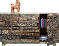 KARE Design Credenza Shanti Surprise Puzzle 2 Porte 3 Cassetti - KARE> Credenze E Madie