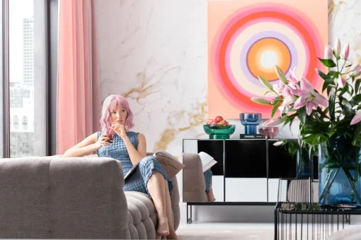 KARE Design Credenza Soran nero 160x45cm - KARE> Credenze E Madie