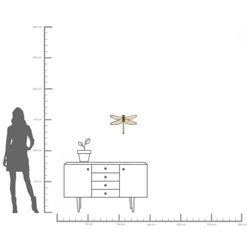 KARE Design Decorazione Da Parete Dragonfly Mirror 45cm - KARE> Decorazioni Da Parete
