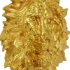 KARE Design Decorazione da parete Lion Head oro 90x100cm - KARE> Decorazioni Da Parete