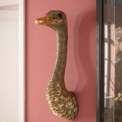 KARE Design Decorazione Da Parete Ostrich Oro - KARE></noscript> Decorazioni Da Parete