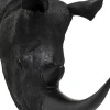 KARE Design Decorazione da parete Rhino Head Antique nero 22x4 - KARE> Decorazioni Da Parete