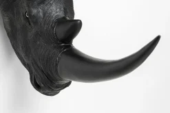 KARE Design Decorazione da parete Rhino Head Antique nero 22x4 - KARE></noscript> Decorazioni Da Parete