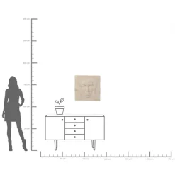 KARE Design Decorazione da parete Soft Face 60cm - KARE> Decorazioni Da Parete