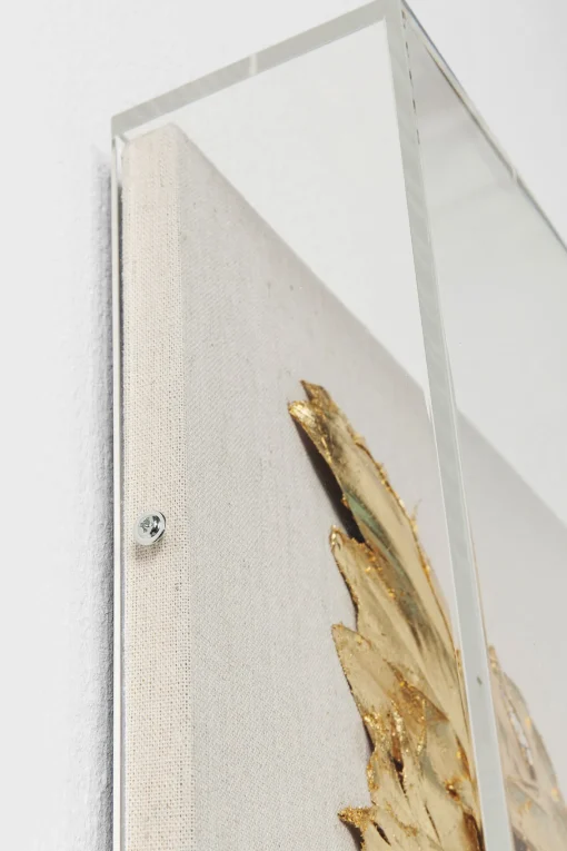 KARE Design Decorazione da parete Wings oro/bianco 120x120 cm - KARE> Decorazioni Da Parete