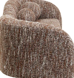 KARE Design Divano 2 posti Livia Melange Marrone 201cm - KARE> Divani