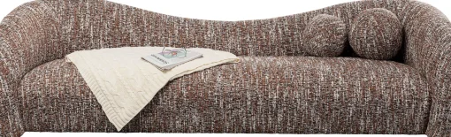 KARE Design Divano 3 posti Livia Melange Marrone 261cm - KARE> Divani