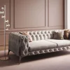 KARE Design Divano Bellissima 3-posti beige 240cm - KARE> Divani