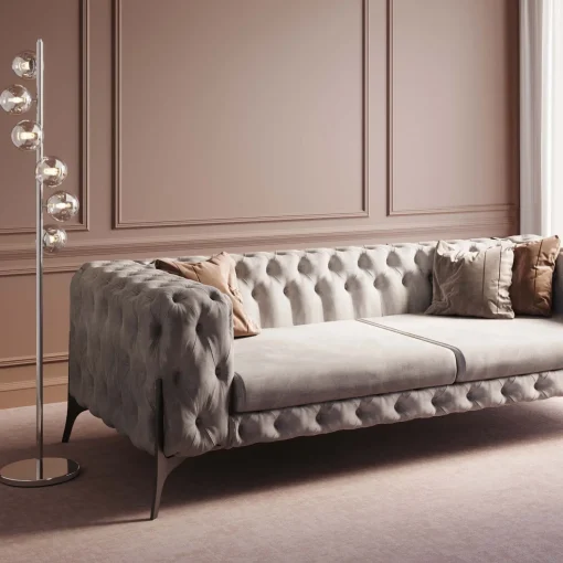 KARE Design Divano Bellissima 3-posti beige 240cm - KARE> Divani