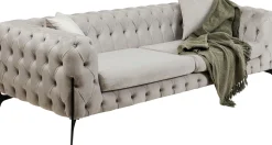 KARE Design Divano Bellissima 3-posti beige 240cm - KARE></noscript> Divani