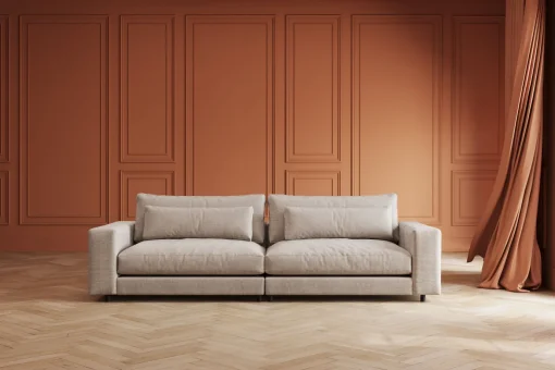 KARE Design Divano Imola crema 290cm - KARE> Divani