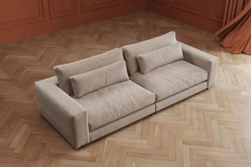 KARE Design Divano Imola crema 290cm - KARE> Divani