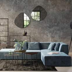 KARE Design Divano Infinity Velluto Ocean Destra - KARE> Divani