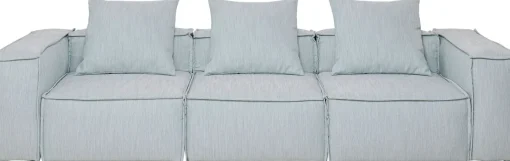 KARE Design Divano Korali Beach Outdoor blu chiaro 320cm - KARE> Divani