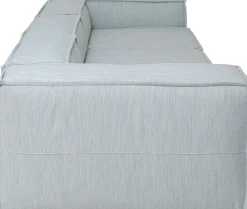 KARE Design Divano Korali Beach Outdoor blu chiaro 320cm - KARE> Divani
