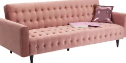 KARE Design Divano letto Milchbar malva 219 cm - KARE> Divani
