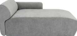 KARE Design Divano Lucca  Elements ottomana grigio destra - KARE> Chaise Longue E Lettini