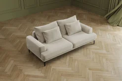 KARE Design Divano Napoli 3-posti crema 227cm - KARE></noscript> Divani
