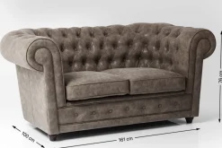 KARE Design Divano Oxford 2-Posti Vintage Smart - KARE></noscript> Divani