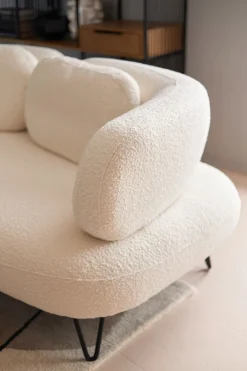 KARE Design Divano Peppo 2-posti bianco 182cm - KARE></noscript> Divani