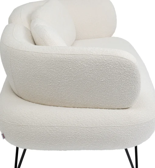 KARE Design Divano Peppo 2-posti bianco 182cm - KARE> Divani