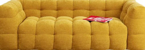 KARE Design Divano 3-posti Salamanca giallo 240cm - KARE> Divani