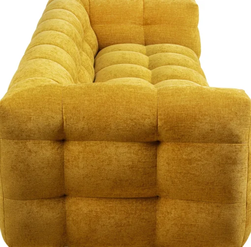 KARE Design Divano 3-posti Salamanca giallo 240cm - KARE> Divani