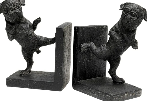 KARE Design Fermalibro Dancing Dogs (2/Set) - KARE> Fermalibri