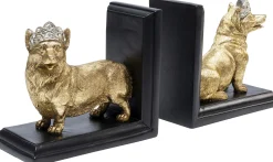 KARE Design Fermalibro Royal standing Corgi (2/set) - KARE></noscript> Fermalibri