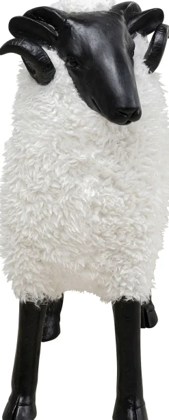 KARE Design Figura decorativa Bathilde Ram bianco 78cm - KARE> Decorazioni In Piedi
