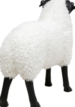 KARE Design Figura decorativa Bathilde Ram bianco 78cm - KARE></noscript> Decorazioni In Piedi