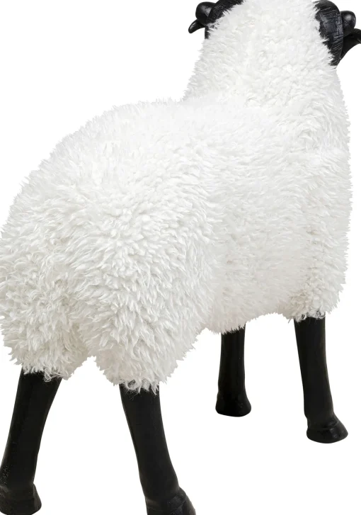 KARE Design Figura decorativa Bathilde Ram bianco 78cm - KARE> Decorazioni In Piedi