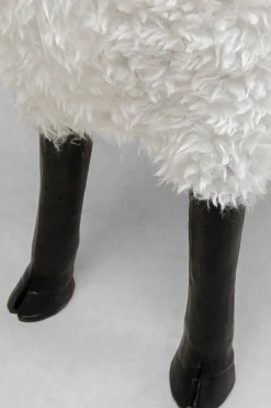 KARE Design Figura decorativa Bathilde Ram bianco 78cm - KARE></noscript> Decorazioni In Piedi
