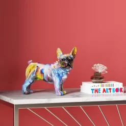 KARE Design Figura decorativa Frenchie colorato 24cm - KARE></noscript> Statuette Decorative